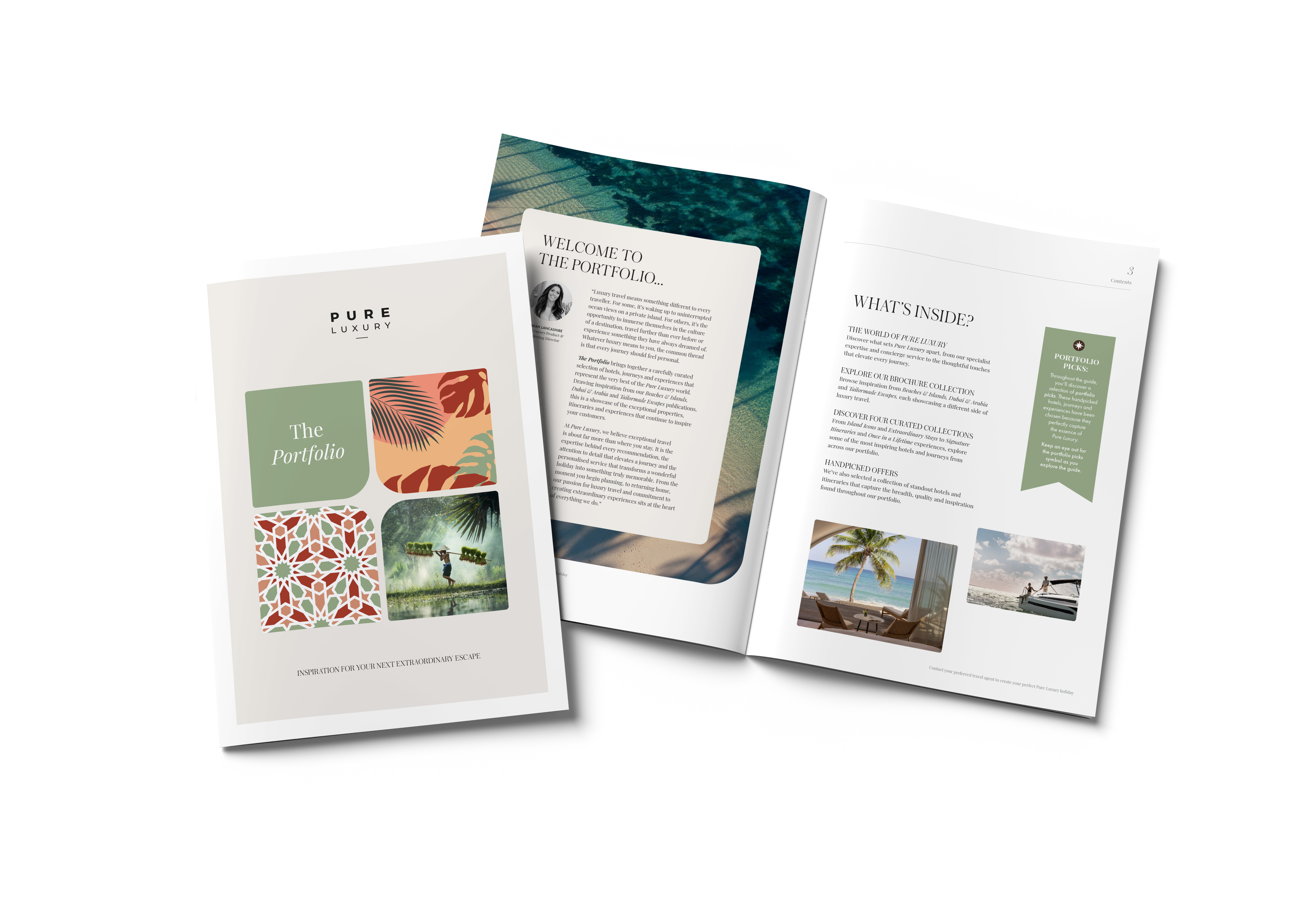 The Portfolio mini-brochure